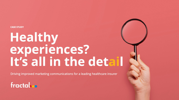 Healthy experiences? It’s all in the detail