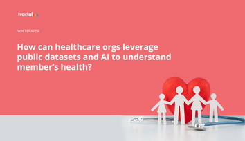 How can healthcare orgs leverage public datasets and AI to understand member’s health?