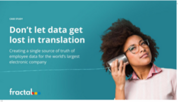 Don’t let data get lost in translation