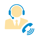 Customer care support icon